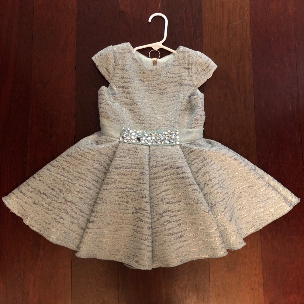 Zoë limited. Little girls size 4 dress in blue.